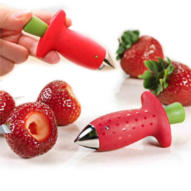 딸기 껍질 제거기 파인애플 커터 참신한 토마토 줄기 제 - Kitchen Gadgets Novelty 리뷰 및 가격