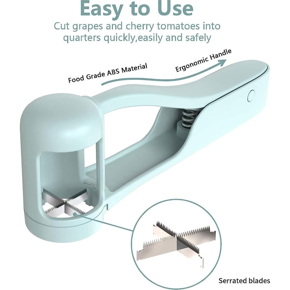 토마토 포도 체리 슬라이서 커터 과일 샐러드 분할기 유 - Kitchen Gadgets For Small Kitchens 리뷰 및 가격