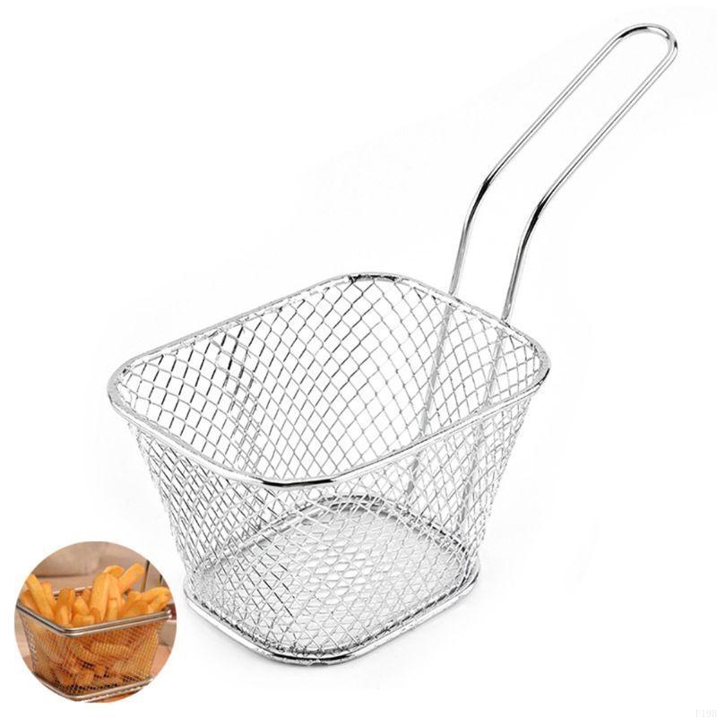 F19B 칩 스퀘어 메쉬 프라이팬 바구니 스퀘어 프렌치 - Kitchen Gadgets For Chefs 리뷰 및 가격