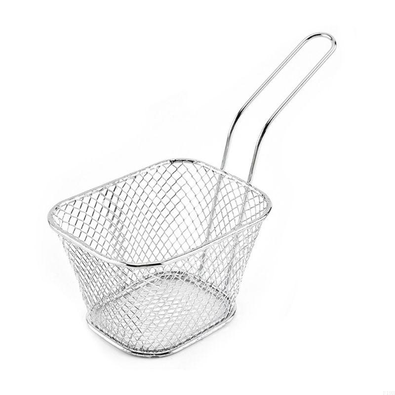 F19B 칩 스퀘어 메쉬 프라이팬 바구니 스퀘어 프렌치 - Kitchen Gadgets For Chefs 리뷰 및 가격