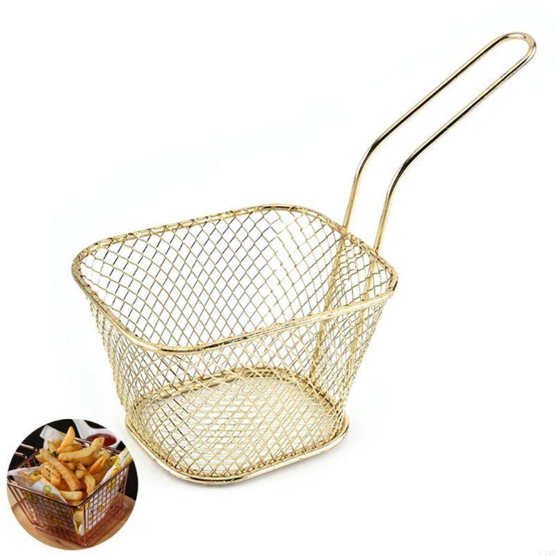F19B 칩 스퀘어 메쉬 프라이팬 바구니 스퀘어 프렌치 - Kitchen Gadgets For Chefs 리뷰 및 가격