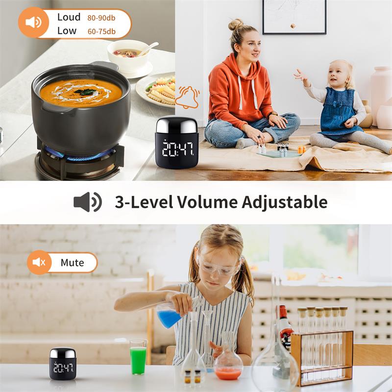 회전식 주방 타이머 LED 디스플레이, 199분 카운트 - Kitchen Timer Digital 리뷰 및 가격