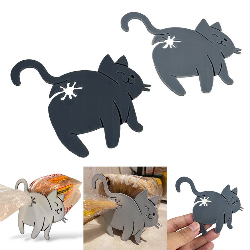 새로운 세일 2개입 3D 고양이 엉덩이 모양 빵 봉투  - Kitchen Gadgets Novelty 리뷰 및 가격