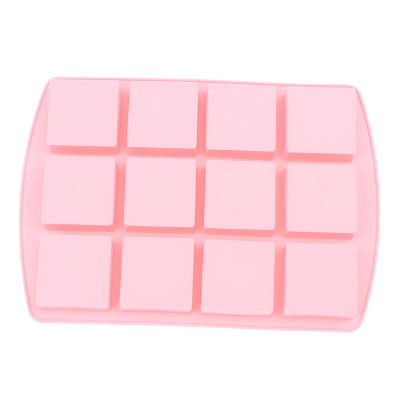 *1Pcs DIY 브라우니 푸드지 케이크용 12캐비티  - Silicone Mold Baking 리뷰 및 가격