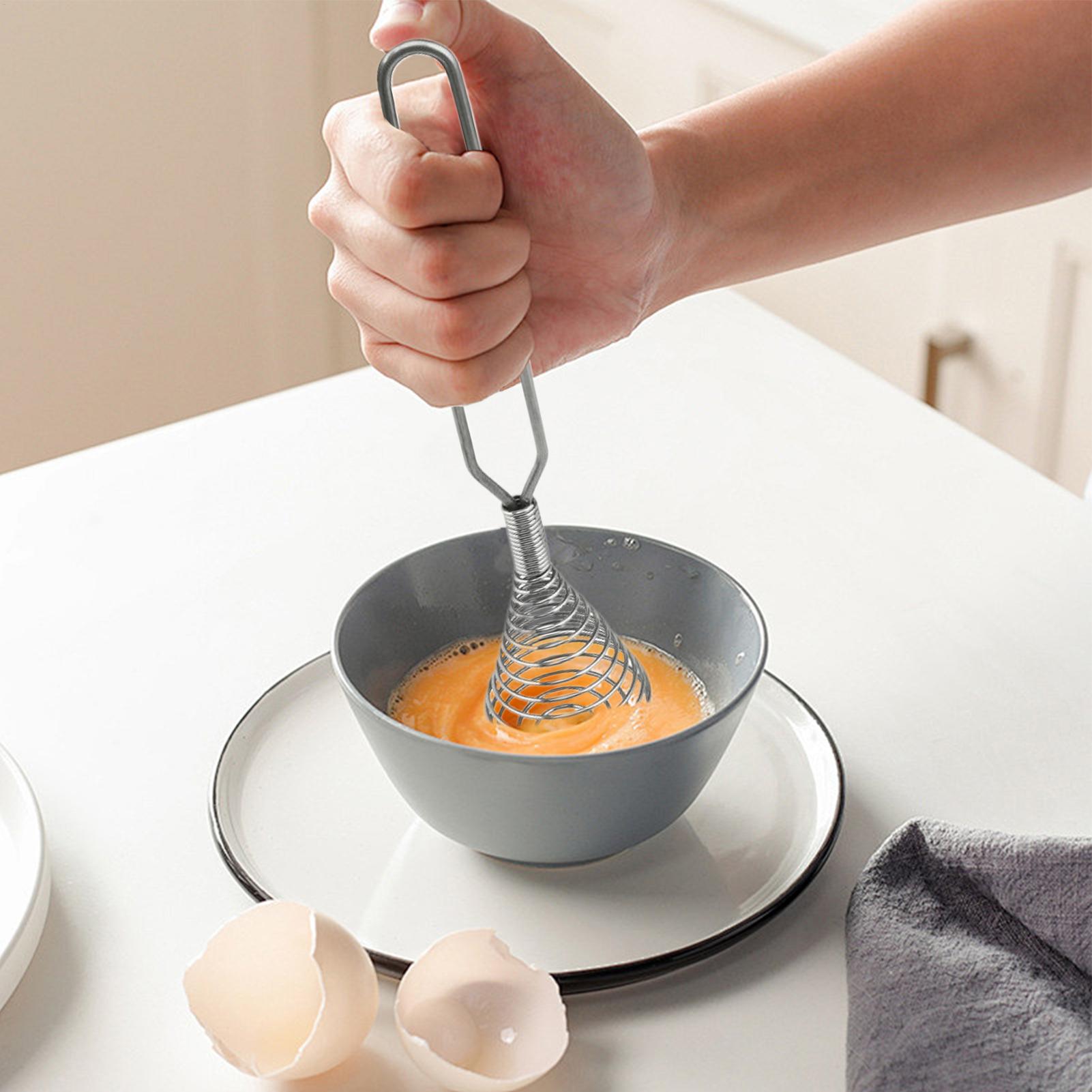 스테인리스 스틸 핸드 휘스크 스프링 코일 에그 비터 와 - Kitchen Gadgets Must Have 리뷰 및 가격