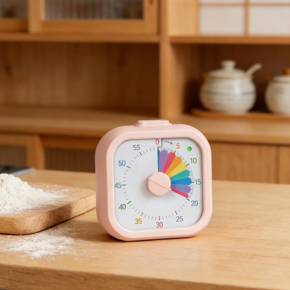 어린이용 시각 타이머 60분 무지개 카운트다운, 무음  - Kitchen Timer Digital 리뷰 및 가격