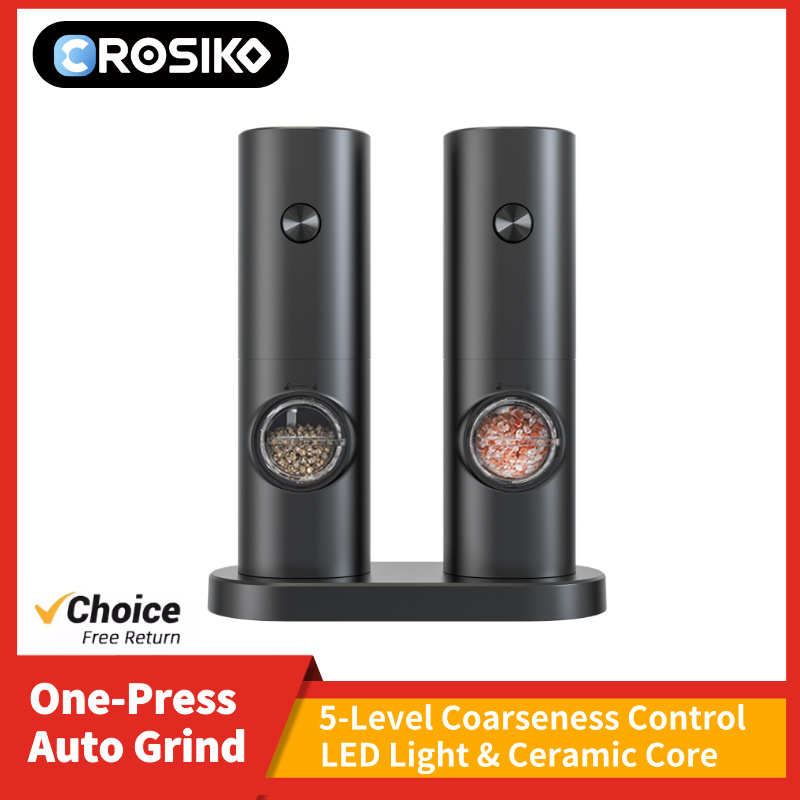 CROSIKO KYMQ-14BS LED 전기 후추 소금 - Kitchen Gadgets Electric 리뷰 및 가격