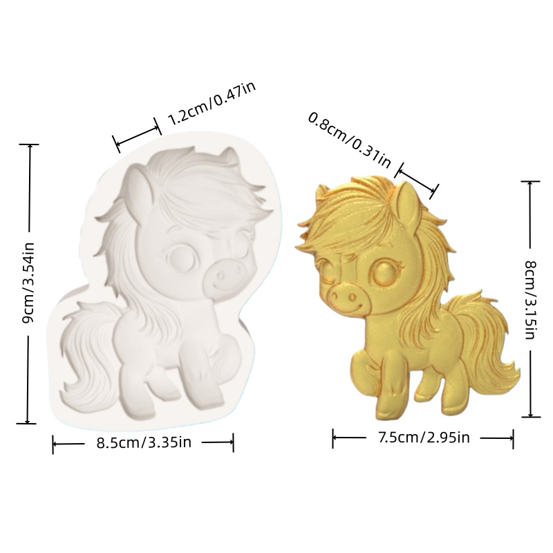 ​ ​   치유 테마의 큰 눈과 웃는 표정을 가진 작은 - Silicone Mold Baking 리뷰 및 가격