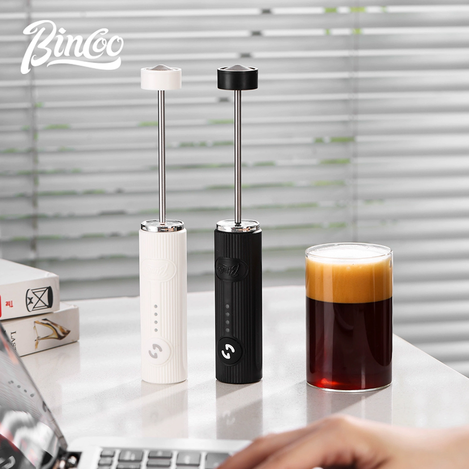 BINCOO 전기 커피 거품기 USB 충전식 2 속도  - Kitchen Gadgets Website 리뷰 및 가격