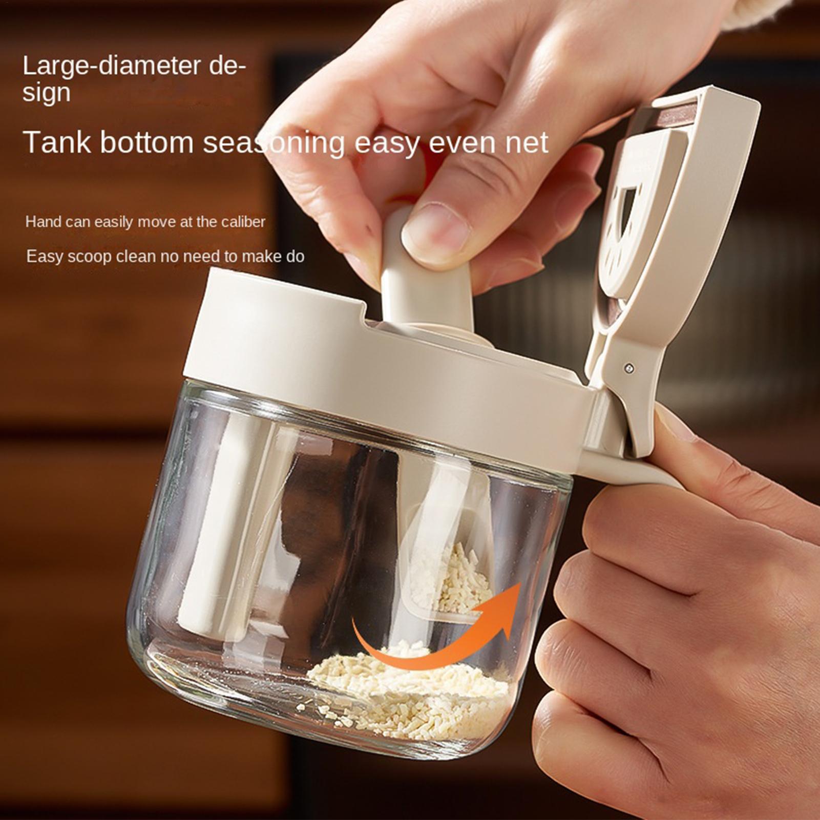 조미료 용기 누출 방지 소금 보관함(숟가락 포함) 주방 - Kitchen Gadgets Storage 리뷰 및 가격