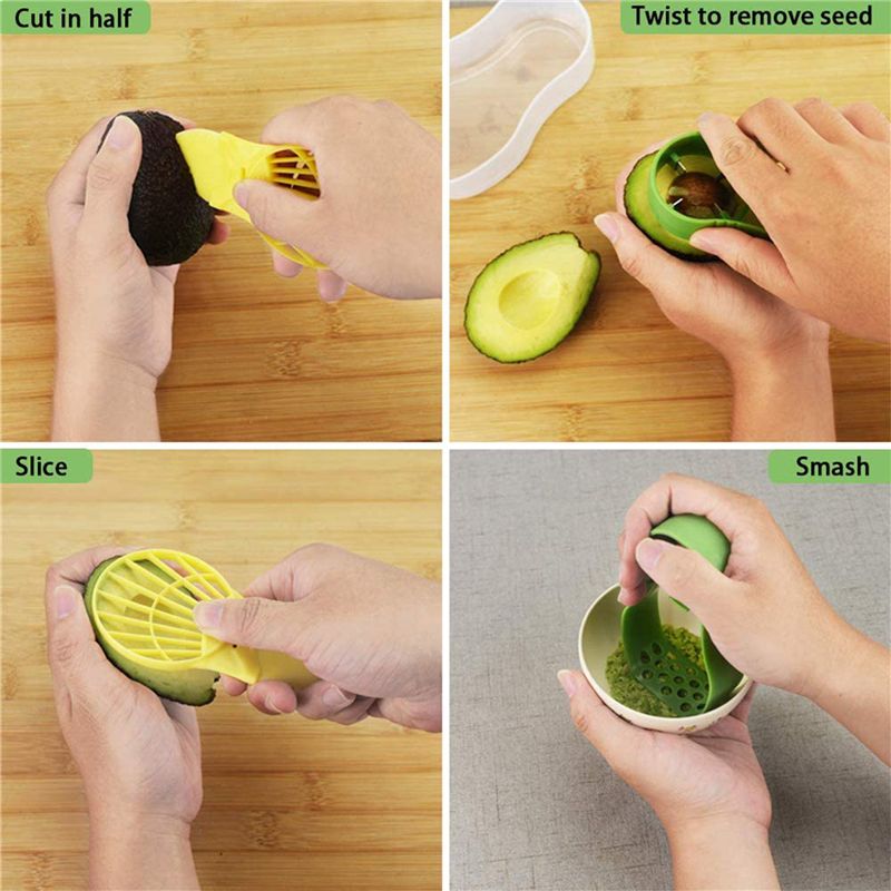 ABMO 2X 5-in-1 아보카도 슬라이서 세트 과일 - Avocado Slicer Tool 리뷰 및 가격