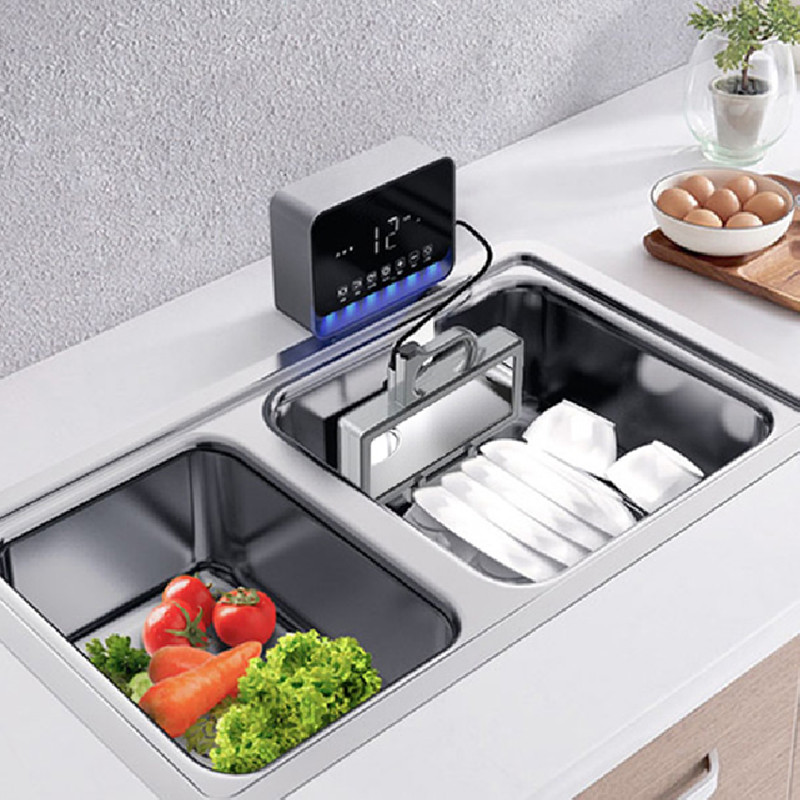 가정용 소형 자동 탁상용 초음파 식기 세척기, 싱크대  - Kitchen Gadgets Smart 리뷰 및 가격